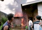 Lagi Masak Buat Persiapan Pengajian, Dapur Milik Warga di Megang Sakti Musi Rawas  Hangus Terbakar 