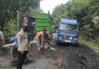 Polres Muara Enim Tangkap Truk Odol Bermuatan Batubara