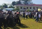 Demo Kenaikan Minyak Goreng di Polres OKU, Puluhan Massa Dipukul Mundur Tim Dalmas