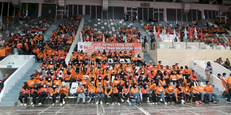Acara Mayday Fiesta 2023, Istora Senayan, Senin (1/5)/RMOL