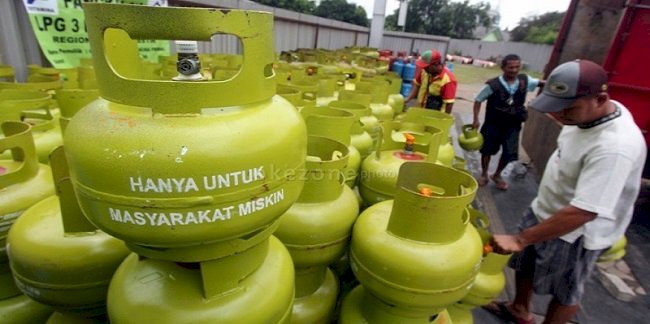 Ilustrasi Gas LPG 3 Kg. (ist/rmolsumsel.id) 