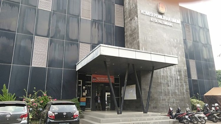 Kantor KPU Palembang/ist