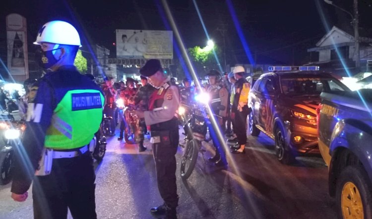 Pastikan Kamtibmas kondusif TN-Polri gelar Patroli skala besar/Foto:Noviansyah