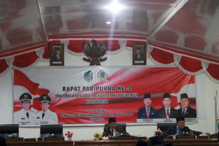RapatParipurna ke-2 tentang Kode Etik dan Tata Beracara/ist
