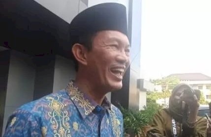 Walikota Palembang H Harnojoyo ngurus SKCK di Polda Sumsel/ist