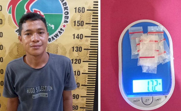 Tersangka berikut barang bukti berhasil diamanankan/ist