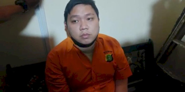 Tersangka penyaniayaan pengemudi taksi online, David Yulianto/Ist