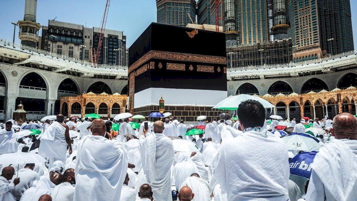 Pelaksanaan ibadah haji di Mekah. (ist/net)