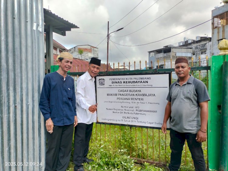 Suasana Komplek Pemakaman Pangeran Kramo Jayo , Jumat (12/5).(ist/rmolsumsel.id)
