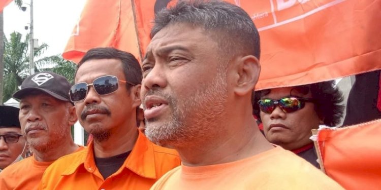 Ketua Umum Partai Buruh Said Iqbal. (Rmol.id)