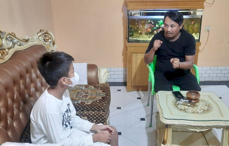 Korban penganiayaan oleh oknum perwira TNI AD/iFoto: Fauzi