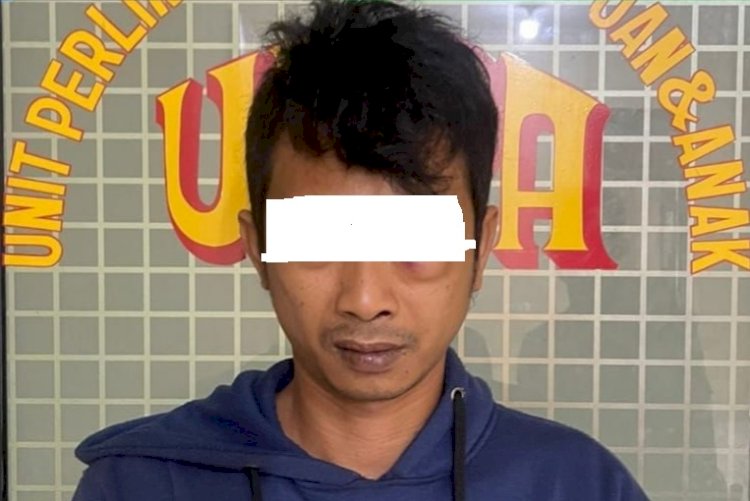 Tersangka Budi Kurniawan ditangkap dalam kasus cabul terhadap anak kandung/ist