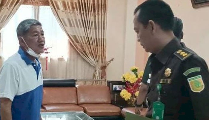 Tim Tangkap Buron (Tabur) Kejaksaan Tinggi Sumsel, menangkap satu orang buronan terpidana yang sebelumnya masuk Daftar Pencarian Orang/ist