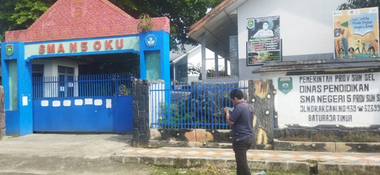 SMA Negeri 5 OKU. (Amizon/RmolSumsel.id)