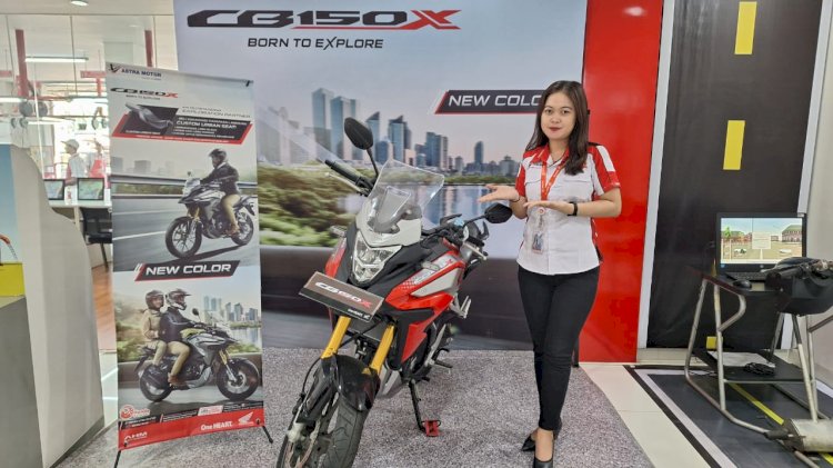 New Honda CB150X yang resmi mengaspal di Sumatera Selatan/ist