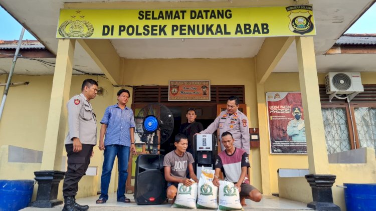 Polis berhasil amankan dua tersangka/ist