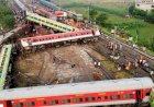 Korban Tewas Tabrakan Kereta di India Bertambah, Hampir Mencapai 300 Orang