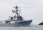 Kapal Perang China Hampir Tabrak USS Chung-Hoon AS di Sekitar Selat Taiwan