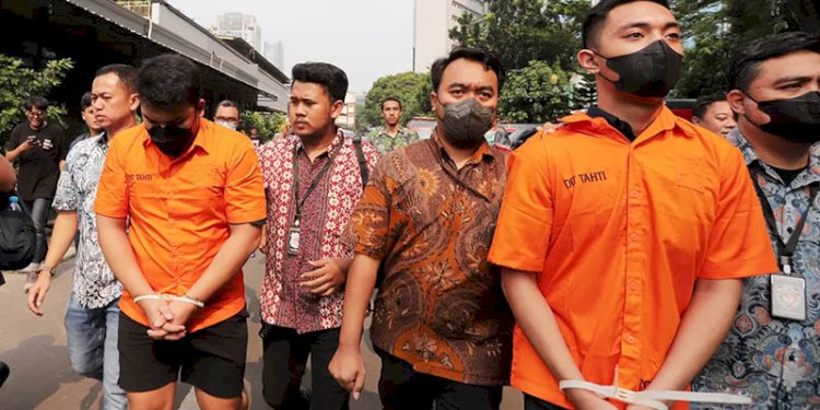 Tersangka penganiayaan, Mario Dandy dan Shane Lukas, kini ditahan di Lapas Cipinang/Net