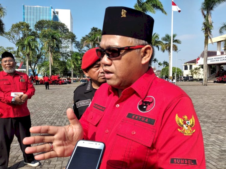 Ketua DPD PDIP  Sumatera Selatan (Sumsel) HM Giri Ramanda N Kiemas (Dudy Oskandar/rmolsumsel.id)