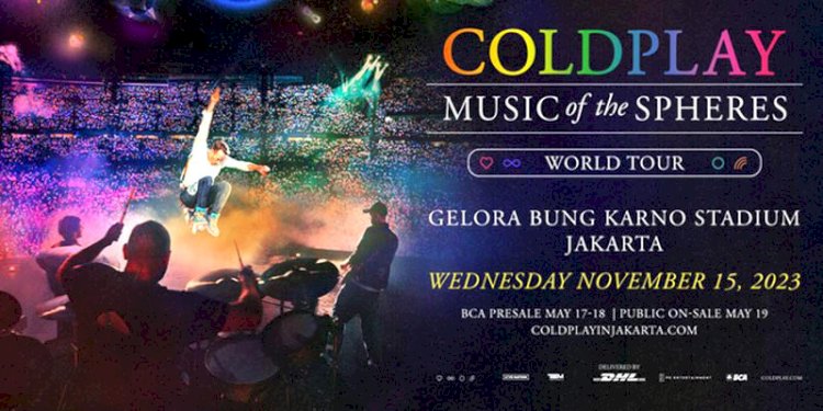tiket konser coldplay. (ist/net)