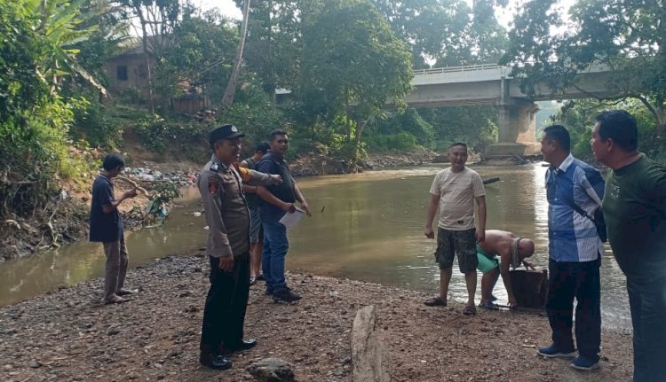 Lokasi tempat tenggelamnya seorang bocah di Sungai Kurup/ist