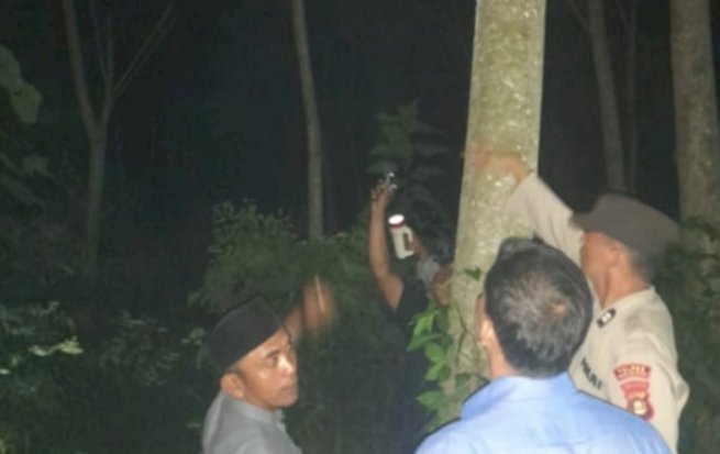 Lokasi tempat ditemukannya pelajar SMK tewas gantung diri/ist