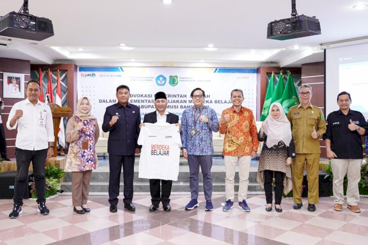 Pj Bupati Muba H Apriyadi sangat mendukung keberlanjutan implementasi program merdeka belajar di lingkungan Dinas Pendidikan dan kebudayaan Kabupaten Muba/ist