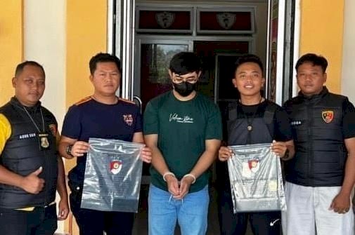 Polres OKU Selatan menangkap pelaku penyebaran video mesum/ist