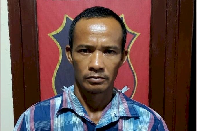 Tersangka diamankan polisi/ist