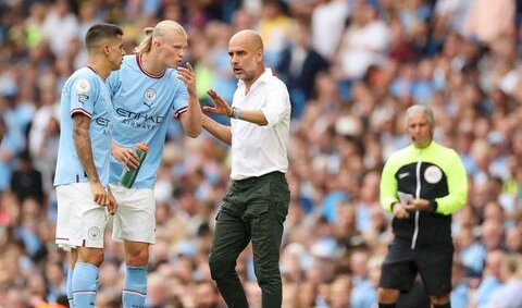Pelatih Manchester City, Pep Guardiola/ist