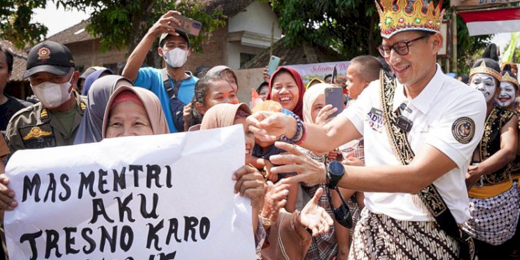 Sandiaga Uno dalam kunjungan ke Jawa Tengah/ist