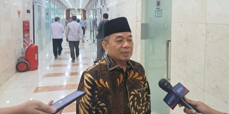 Ketua Fraksi PKS Jazuli Juwaini kepada wartawan di Komplek Parlemen, Senayan, Jakarta, Senin (12/6)/RMOL