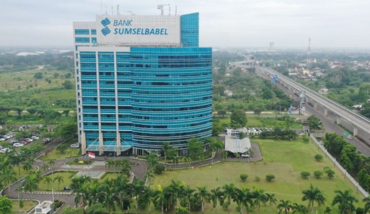 Gedung Bank Sumsel Babel. (ist/rmolsumsel.id)