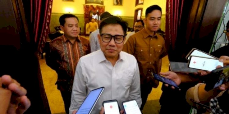 Ketua Umum Partai Kebangkitan Bangsa (PKB), Muhaimin Iskandar atau Cak Imin setelah bertemu Walikota Solo, Gibran Rakabuming Raka, Selasa (20/6)/RMOLJateng
