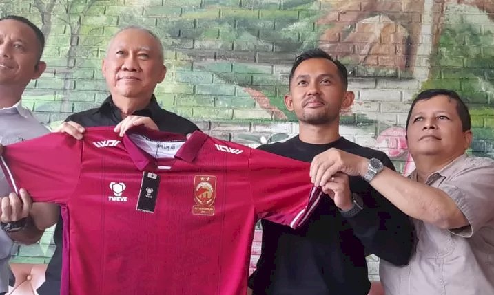 Pelatih Yoyok, yang bernama lengkap Muhammad Yusuf Prasetyo diumumkan manajemen sebagai pelatih baru Sriwijaya FC/ist