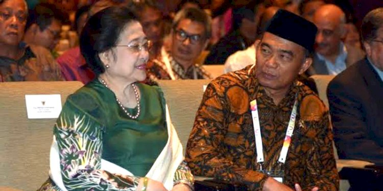 Kebersamaan Muhadjir Effendy bersama Megawati Soekarnoputri/Ist
