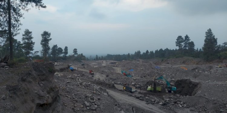 Aktivitas tambang ilegal di Kabupaten Magelang, Jawa Tengah yang disinyalir menyalahgunakan lahan seorang kiai/RMOL