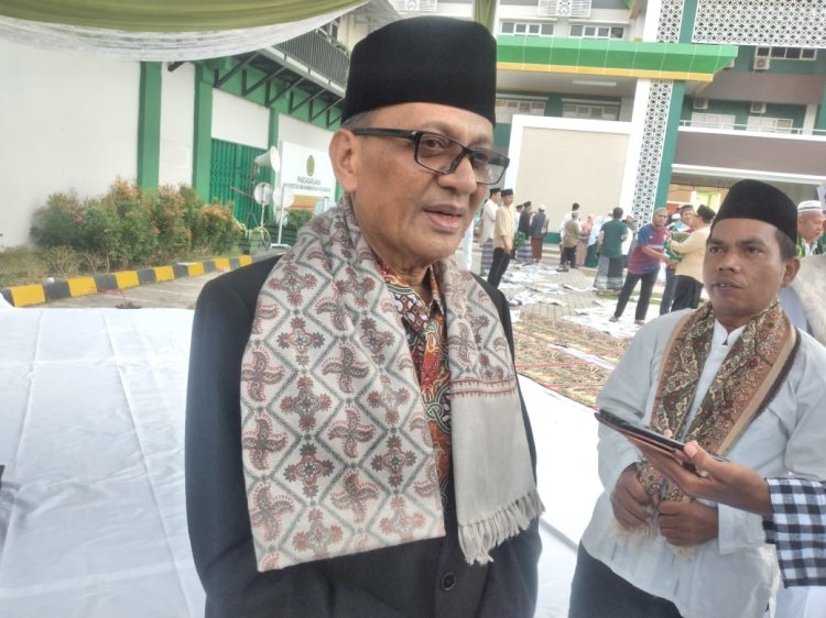 Wakil  Ketua Pimpinan Wilayah (PW) Muhammadiyah Sumatera Selatan (Sumsel) Prof. Dr. Romli SA., M.Ag (Dudy Oskandar/rmolsumsel.id)