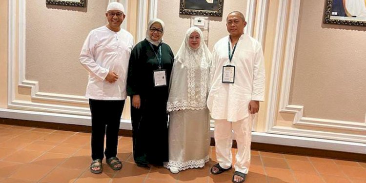 Ketua DPP PDIP, Puan Maharani, bertemu Bacapres Koalisi Perubahan untuk Persatuan, Anies Baswedan, di Tanah Suci/Net