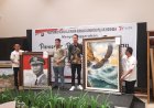 Pameran dan Lelang Lukisan di Polda Sumsel Meriahkan HUT Bhayangkara ke-77