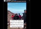 Lansia Berusia 70 Tahun Mendaki Gunung Slamet hingga Puncak