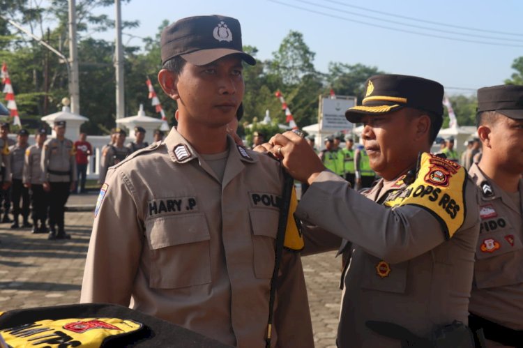 Persiapan pengamanan Pilkades di PALI/ist