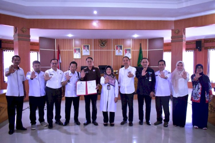 Pertemuan lintas sektor untuk memperkuat komitmen dalam akselerasi pencegahan maupun untuk menanggulangi penyakit HIV/AIDS, tuberkulosis (TB) dan malaria. (ist/rmolsumsel.id) 