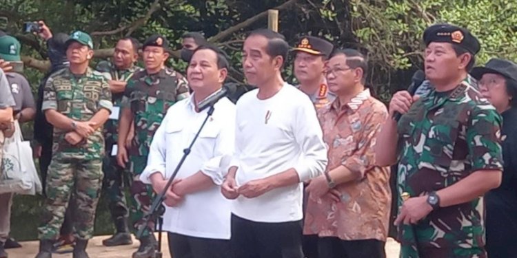 Presiden RI Joko Widodo dan Prabowo Subianto/ist