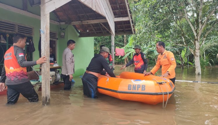 Wilayah STL Ulu Terawas Terendam Banjir /ist