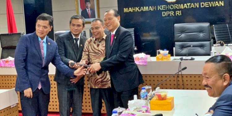 Pimpinan DPR RI melantik anggota DPR RI Fraksi Gerindra Imron Amin sebagai Wakil Ketua MKD DPR RI/RMOL