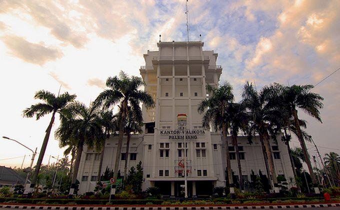 Gedung kantor Walikota Palembang. (dok/net)