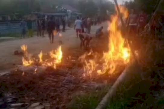 Pipa Jargas Bocor yang membakar dua anak di Prabumulih/ist