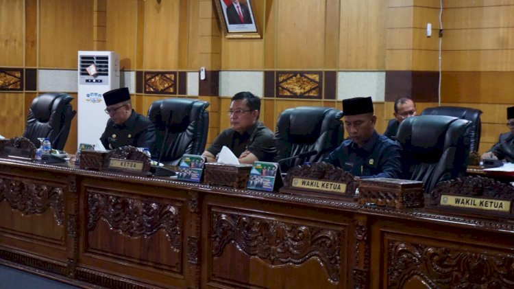 Dewan Perwakilan Rakyat Daerah (DPRD) Kabupaten OKU menyoroti Pendapatan Asli Daerah (PAD) yang tidak memenuhi target/ist